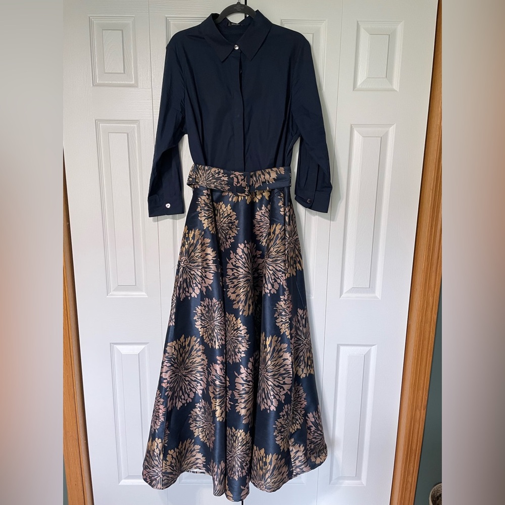 Button up Ball Gown